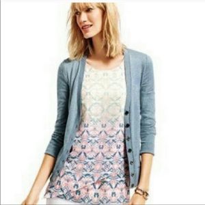 Cabi | Heart Of Cabi Mosaic Ombre Multicolor Pastel Pullover Blouse Top